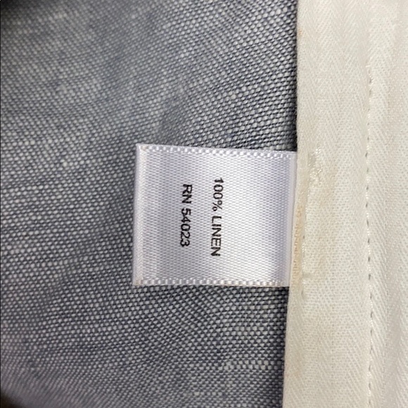 Banana Republic 6 Martin Fit LINEN Trousers Pants - Picture 7 of 7